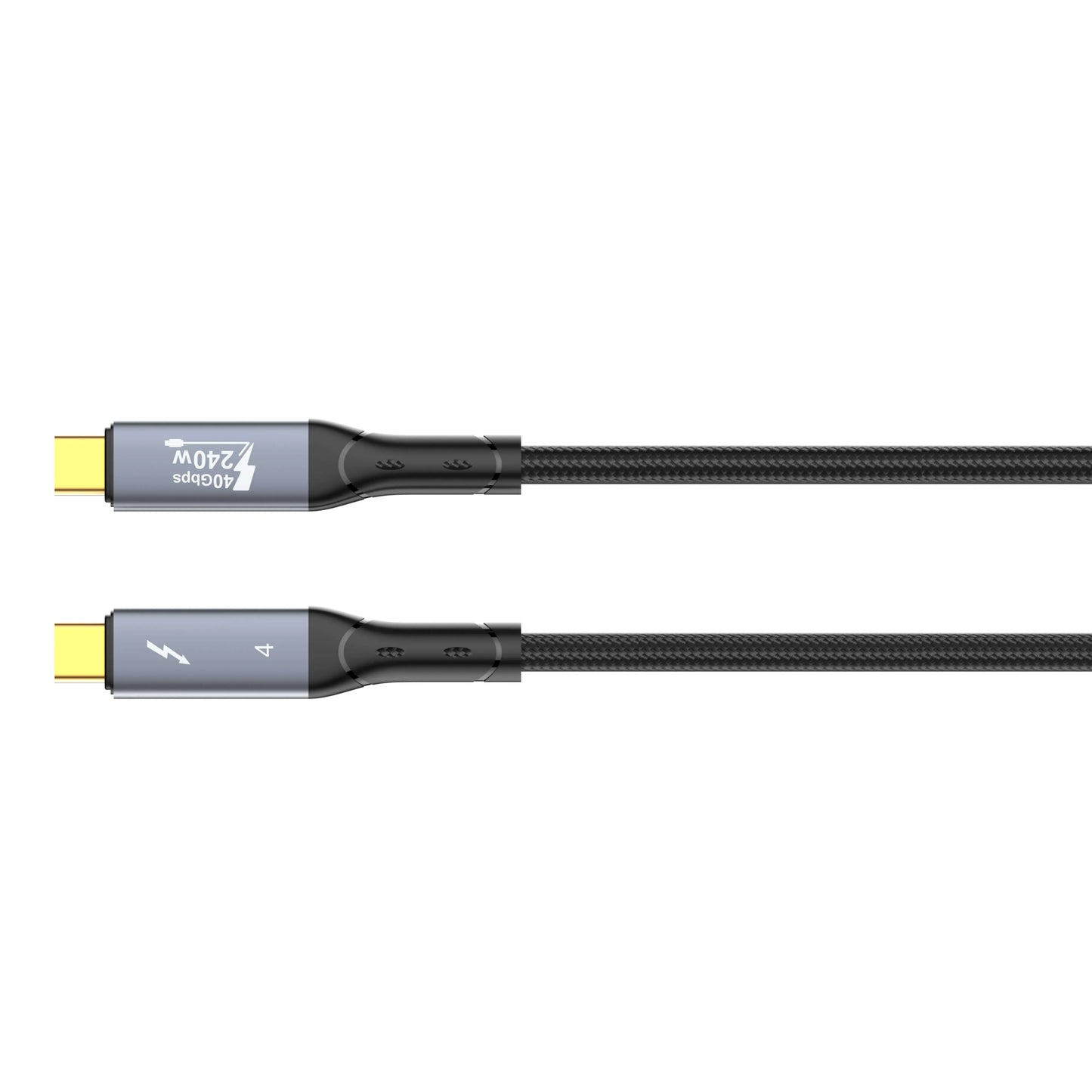 Cable LDNIO TC-11C USB-C a USB-C con 240W, 40 Gbps y video 8K/60Hz. 1 m, reforzado y listo para laptops, monitores y consolas.