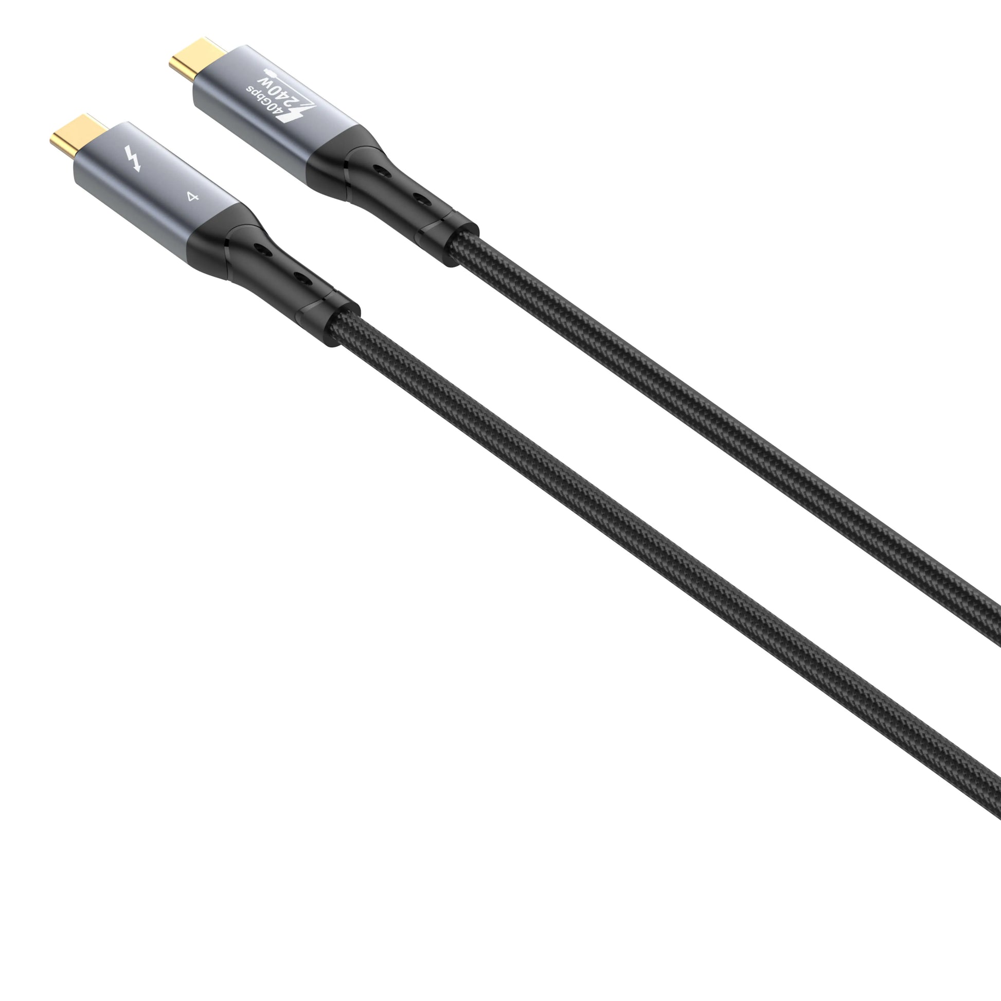 Cable LDNIO TC-11C USB-C a USB-C con 240W, 40 Gbps y video 8K/60Hz. 1 m, reforzado y listo para laptops, monitores y consolas.