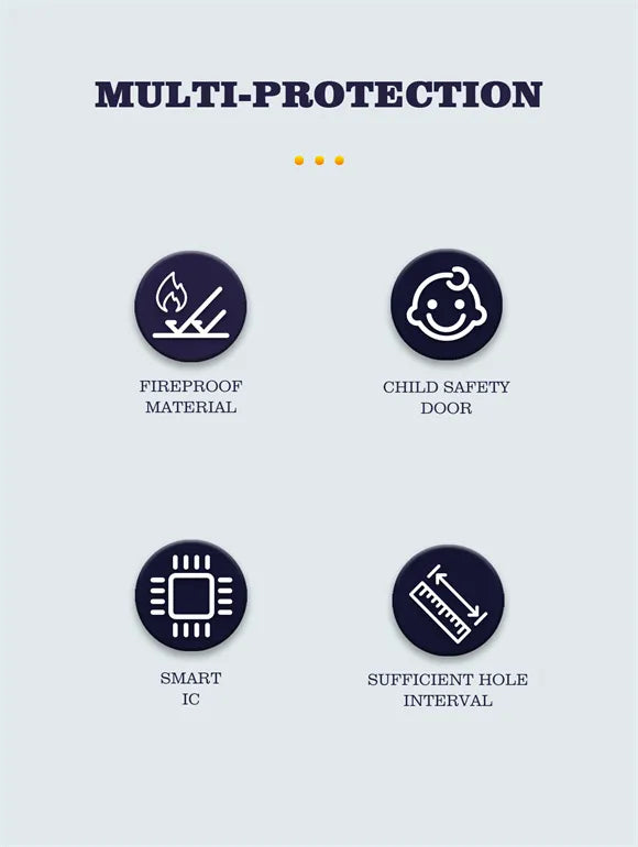 LDNIO SC2311 con 2 tomas AC, USB-C PD 20 W + USB-A QC, lámpara táctil y 2500 W. Ideal para velador, oficina y viajes. Versiones EU/UK/US.