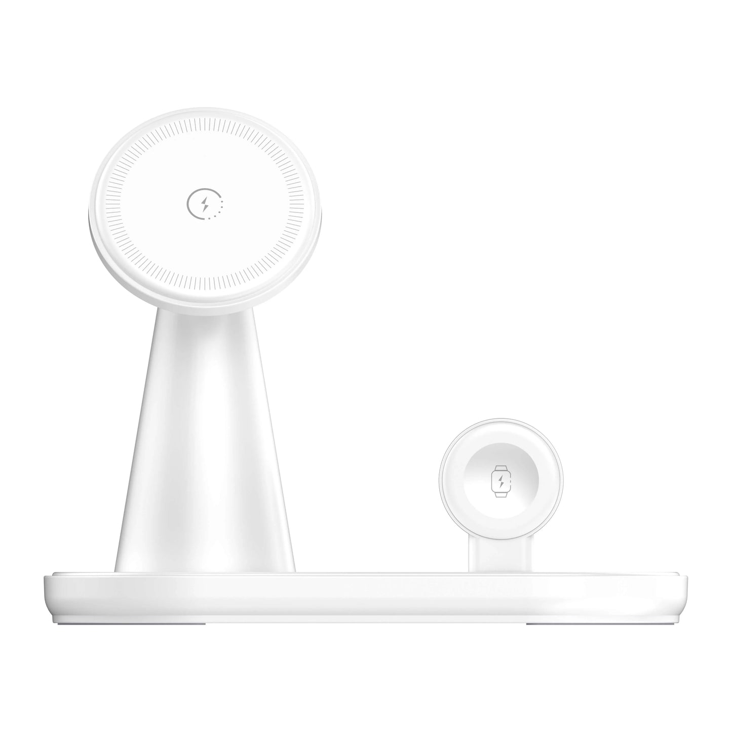 Organiza tu velador/escritorio con la LDNIO WL01: 5-en-1 con Qi 15W, reloj 2.5W, earbuds 5W, soporte magnético y luz LED. Menos cables, más orden.