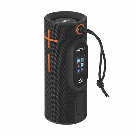 🔊 Parlante Bluetooth 20W para exteriores. Pantalla táctil, resistencia al agua IPX5, batería 3600mAh y bocinas de 57mm. ¡Compra ahora y vive la música! 🚀