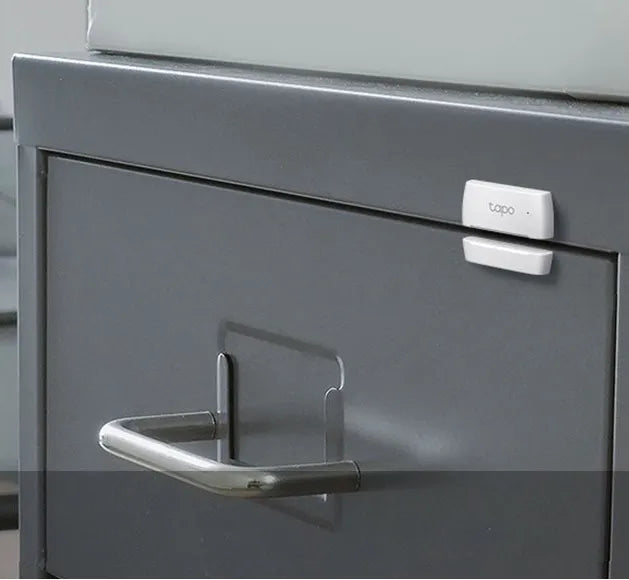 Sensor de contacto Tapo T110 para puertas y ventanas. Notificaciones en tiempo real, automatización inteligente. Compatible con Hub Tapo H100.