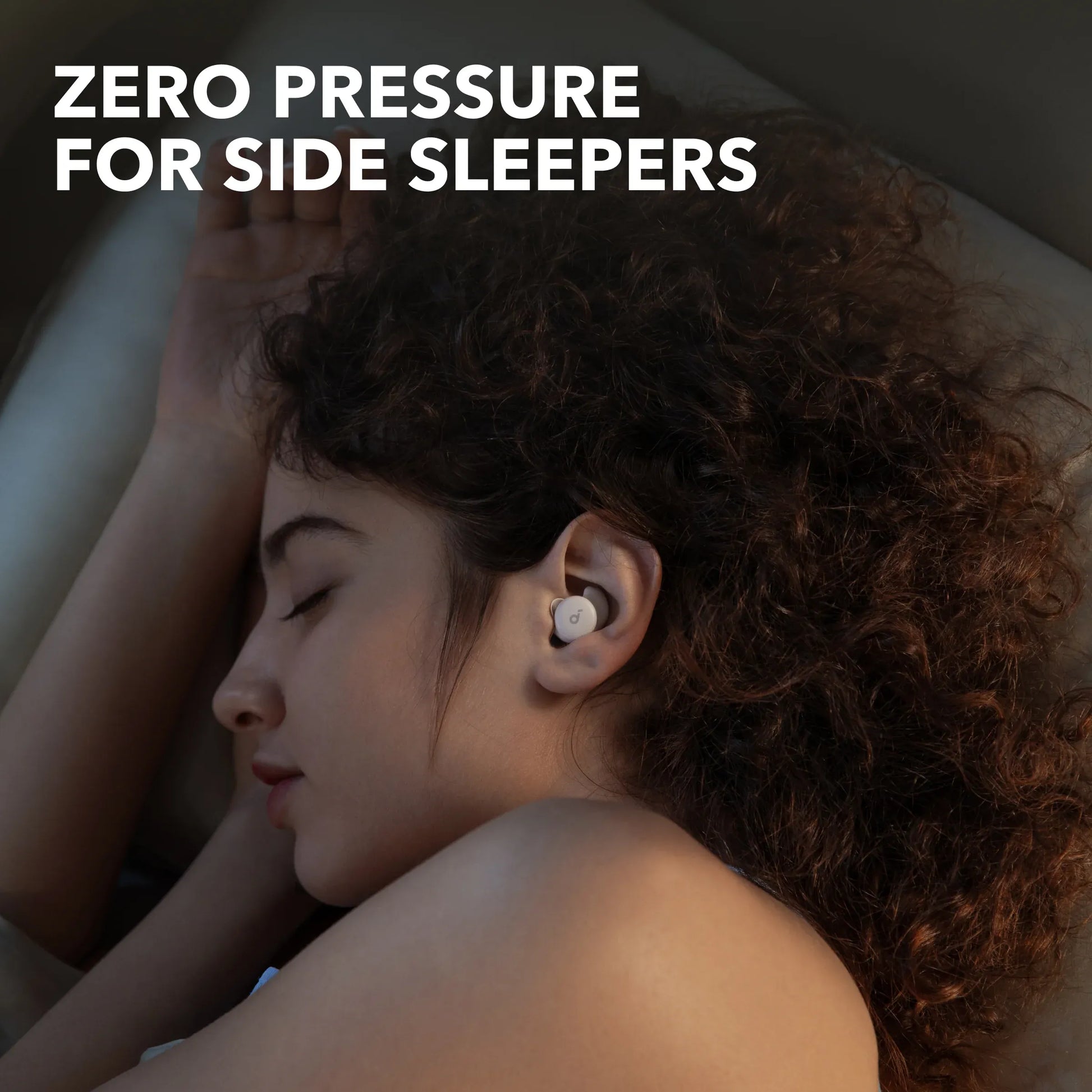 Soundcore Sleep A20: audífonos para dormir de lado, 80h, sin presión, reducción de ruido y análisis de sueño.
