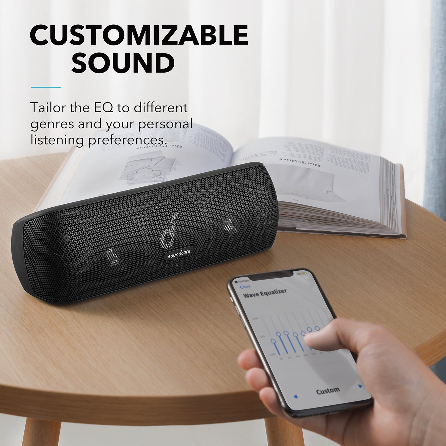 🔊 Soundcore Motion+ con sonido Hi-Res, BassUp™ y resistencia al agua IPX7. Disfruta 30W de potencia y hasta 12h de música. ¡Compra ahora!
