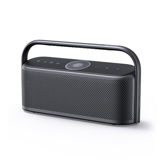 🔊 Parlante Soundcore Motion X600 con sonido espacial Hi-Res, 50W, IPX7, TWS y 12h de batería. Transforma tu espacio en una sala de conciertos. 🚀