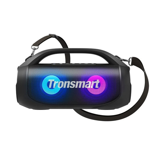 Parlante Bluetooth Tronsmart Bang SE de 40W con sonido potente y portátil. Ideal para reuniones, playa y uso en exteriores.