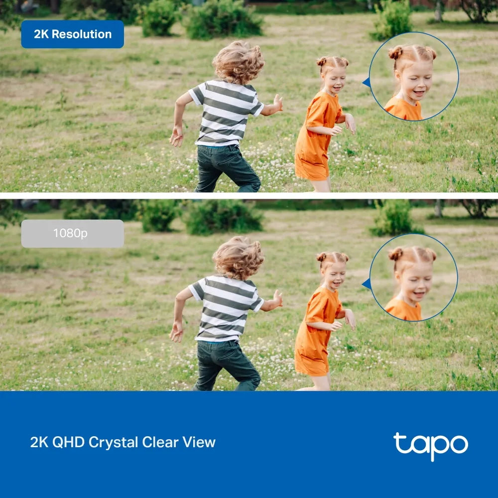Cámara exterior Tapo C320WS con 2K QHD, visión nocturna a color, conexión Wi-Fi o cable, audio bidireccional, detección y alarma. ¡Compra segura!