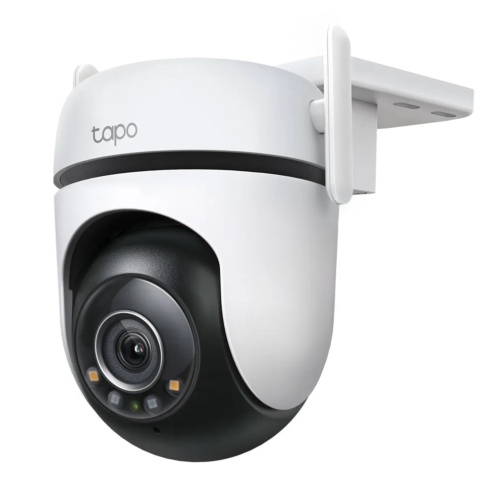 Cámara Tapo C520WS: 2K, giro 360°, visión nocturna color, detección IA, alarma personalizada y protección IP66. ¡Seguridad exterior de alto nivel!