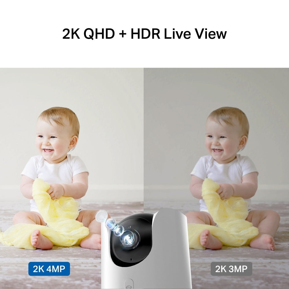 Tapo C225: cámara inteligente 2K con seguimiento, visión a color, modo privacidad, Apple HomeKit y grabación local o en la nube. ¡Compra hoy!