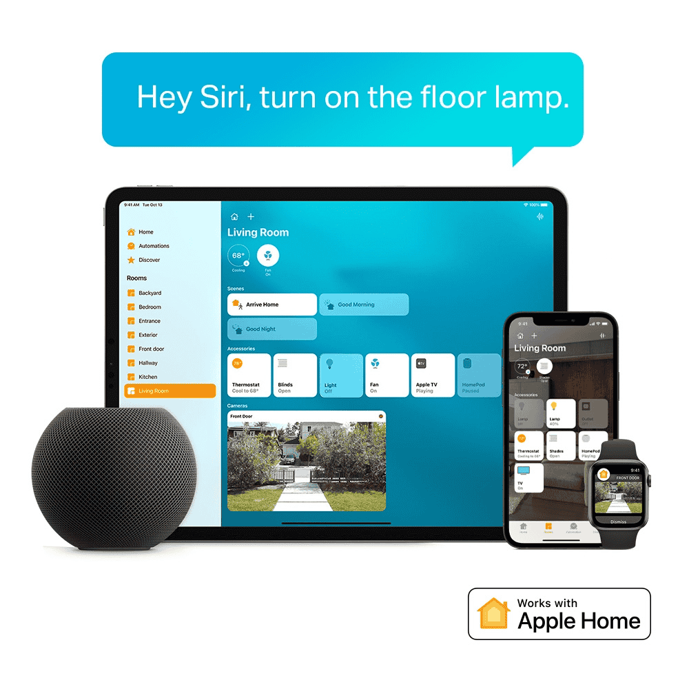 Enchufe inteligente Tapo P125 con control remoto, HomeKit, Alexa, Google. Programación, temporizador y modo Ausente. ¡Automatiza tu hogar!