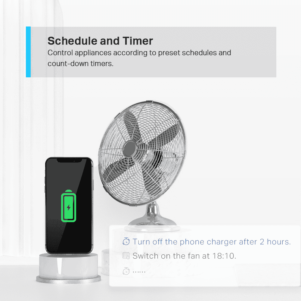 Enchufe inteligente Tapo P125 con control remoto, HomeKit, Alexa, Google. Programación, temporizador y modo Ausente. ¡Automatiza tu hogar!