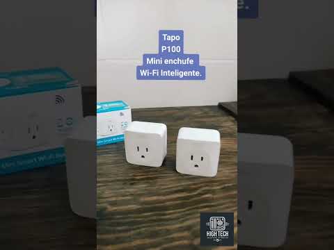 Enchufe inteligente Tapo P125 con control remoto, HomeKit, Alexa, Google. Programación, temporizador y modo Ausente. ¡Automatiza tu hogar!