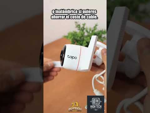 Cámara exterior Tapo C320WS con 2K QHD, visión nocturna a color, conexión Wi-Fi o cable, audio bidireccional, detección y alarma. ¡Compra segura!