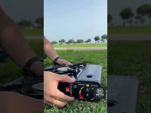 🔥 Cocina portátil BM-155 para camping, playa y exteriores. Funciona con gas butano o GLP, es compacta y fácil de transportar. ¡Cómprala ahora! 🚀